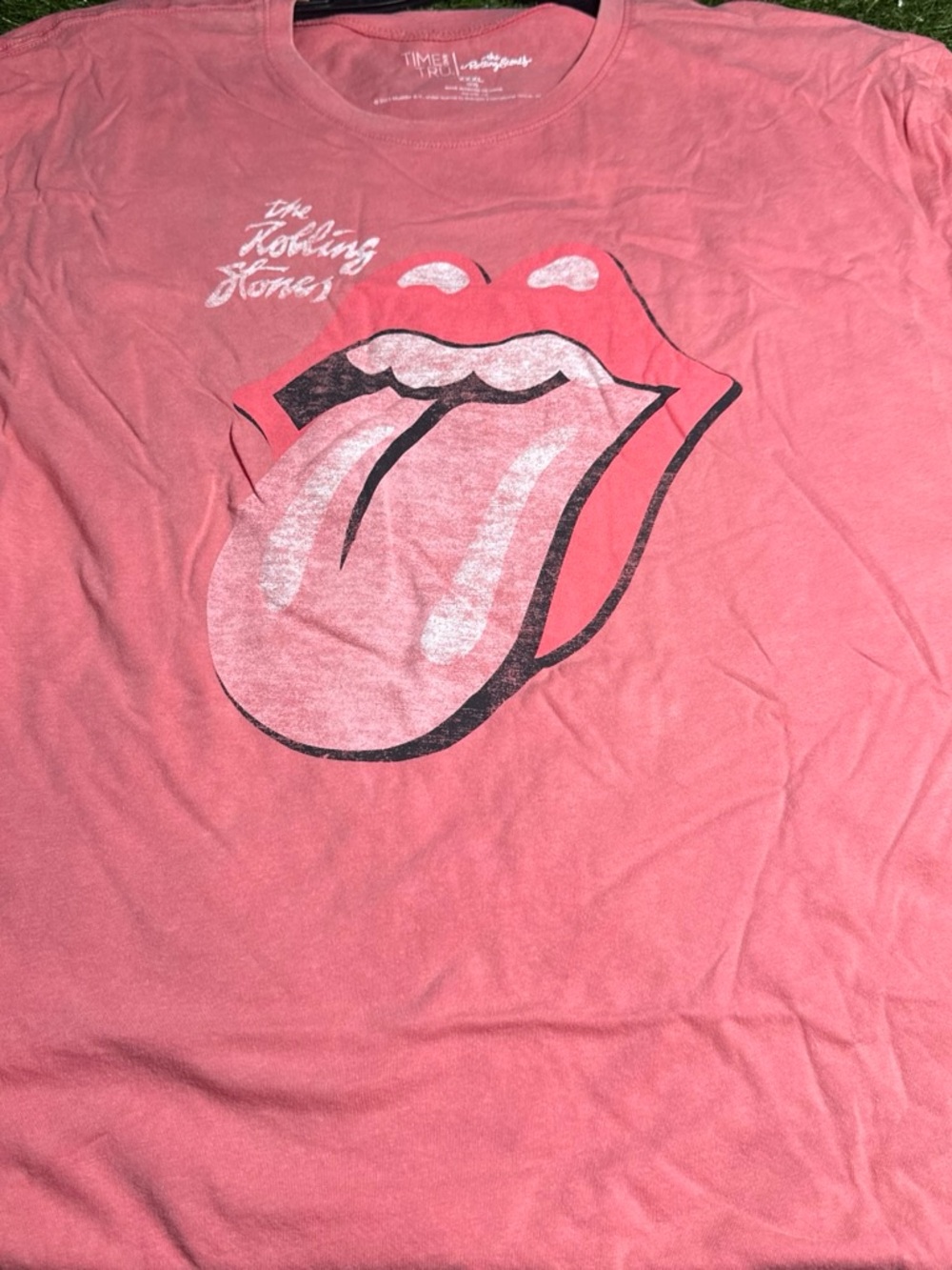 The Rolling Stones Women’s Pink Graphic Tee